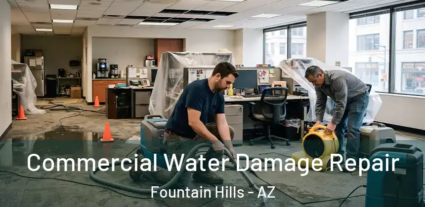 Commercial Water Damage Repair Fountain Hills - AZ