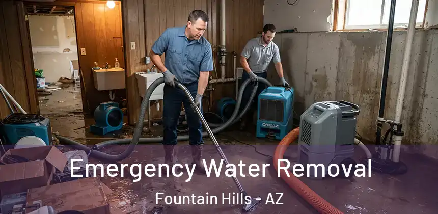  Emergency Water Removal Fountain Hills - AZ