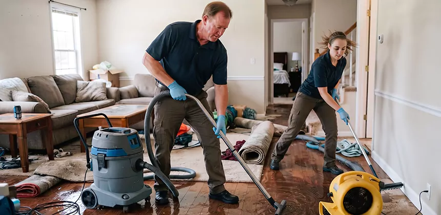 Hidden Leak Clean Up in Fountain Hills
